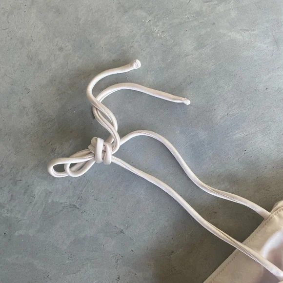 ❗️SOLD❗️Princess Polly Champagne Silky Slip Mini Dress - Picture 13 of 15